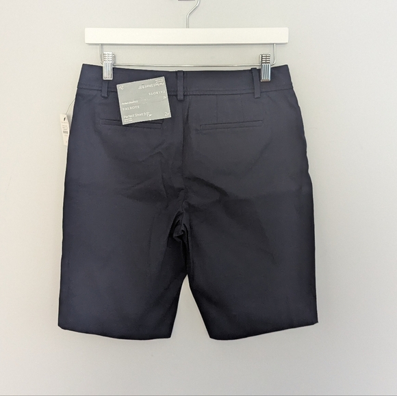 NEW Women's Talbots Perfect Shorts 9.5" Inseam Size 2 Petite Navy - Picture 2 of 5
